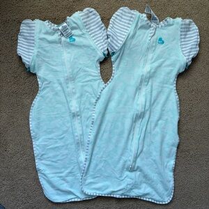 Organic Large Love to Dream Swaddle UP Transition Sleep Sacks 1.0 TOG